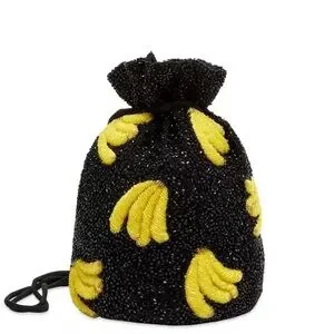 Ganni | Bags | Ganni Black And Yellow Mini Bag With Playful  display picture 1